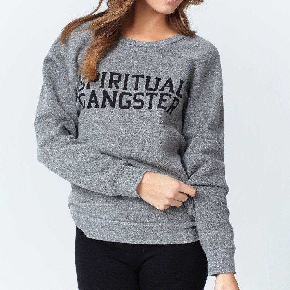 Spiritual Gangster Varsity Sweatshirt - SZ M